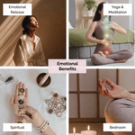 Chakra Smokeless Incense for Bliss, intuition, expression, love, creativity, purpose, grounding