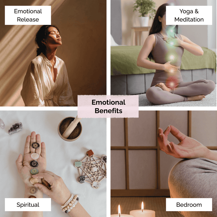 Use Chakra smokeless incense during Yoga, meditation, affirmations of gratitude