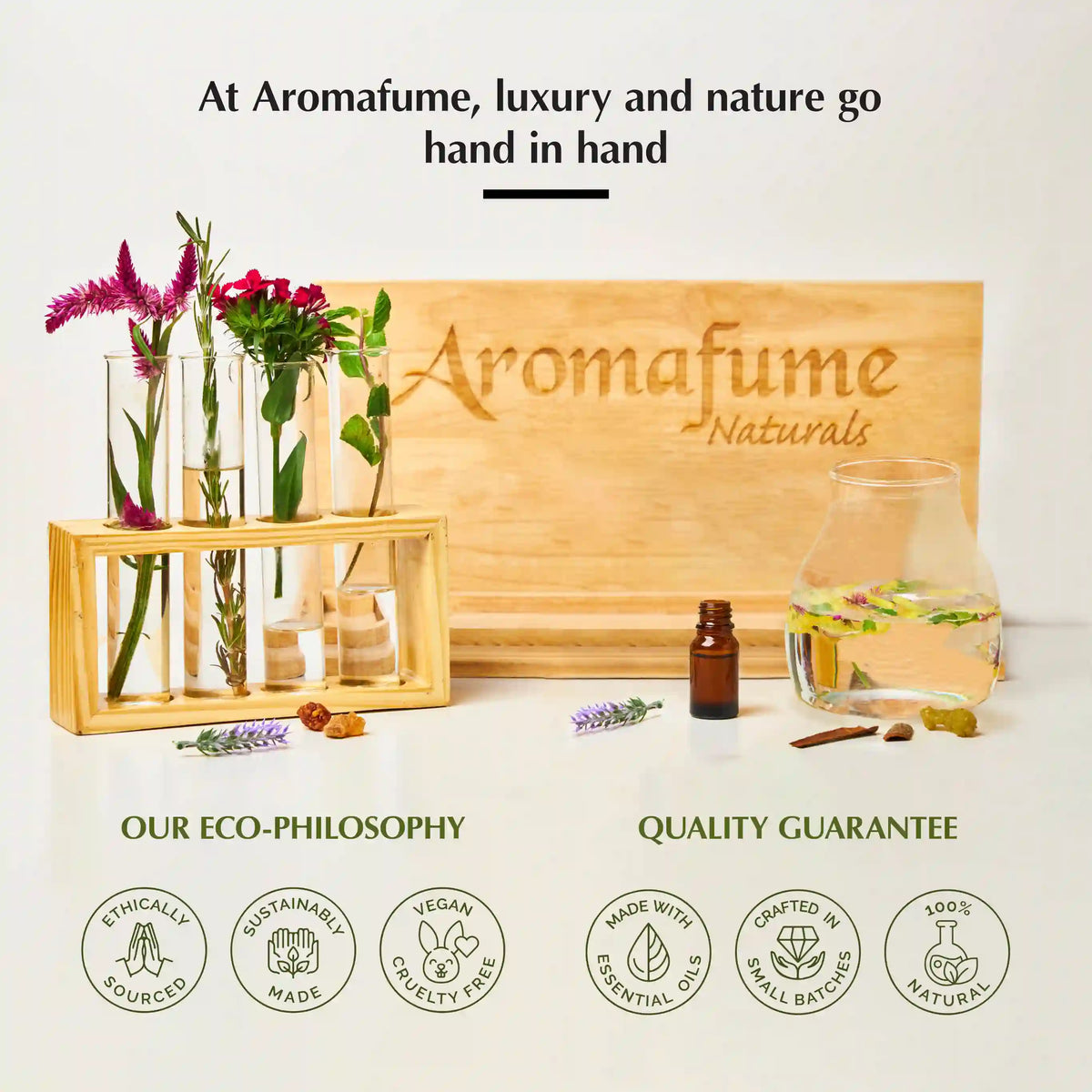 Our Values - Vegan, cruelty-free, pure & natural, sustainably made