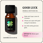 Good Luck Oil clears obstacles, attracts fortune & invites success into your life.