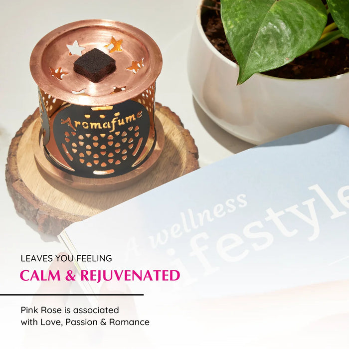 Pink Rose Smokeless Incense will leave you feeling calm and rejuvenated