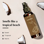 Coconut room spray smells like a fresh coconut water.