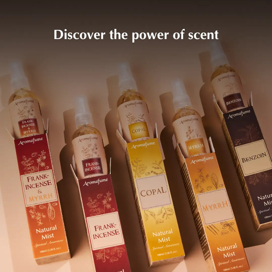 Discover the power of scent Frankincense Myrrh Copal Myrrh Benzoin
