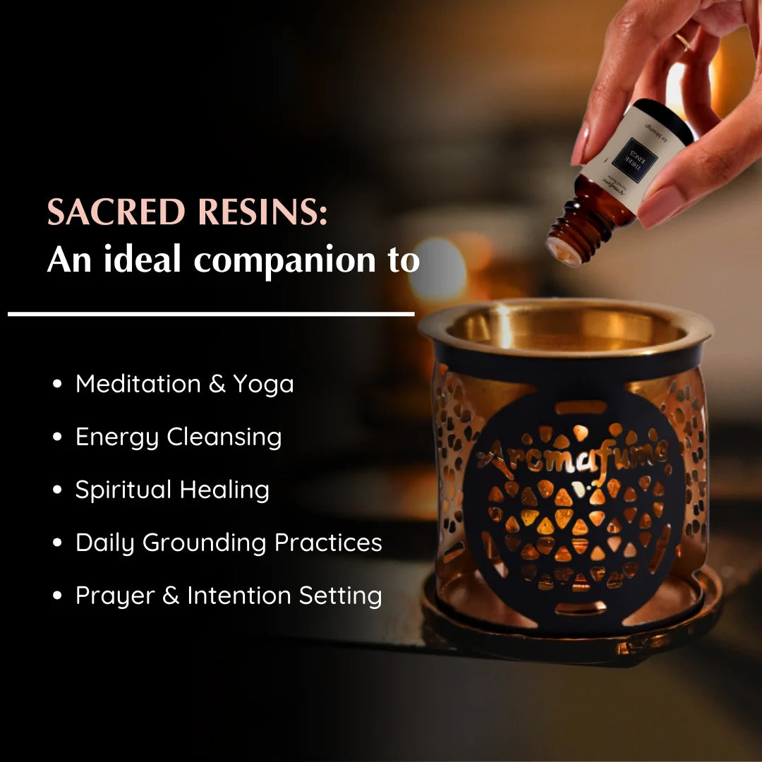 Ideal blend for meditation, yoga, ancestral rituals, energy work, and spiritual reflection