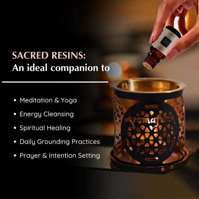 Ideal blend for meditation, yoga, ancestral rituals, energy work, and spiritual reflection