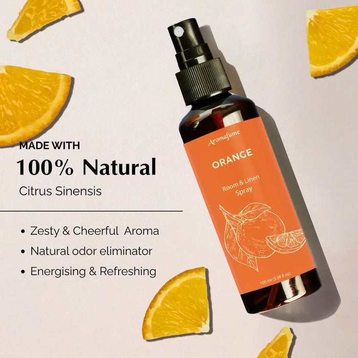 Orange and Eucalyptus & Mint Room Linen Natural Mist Duo