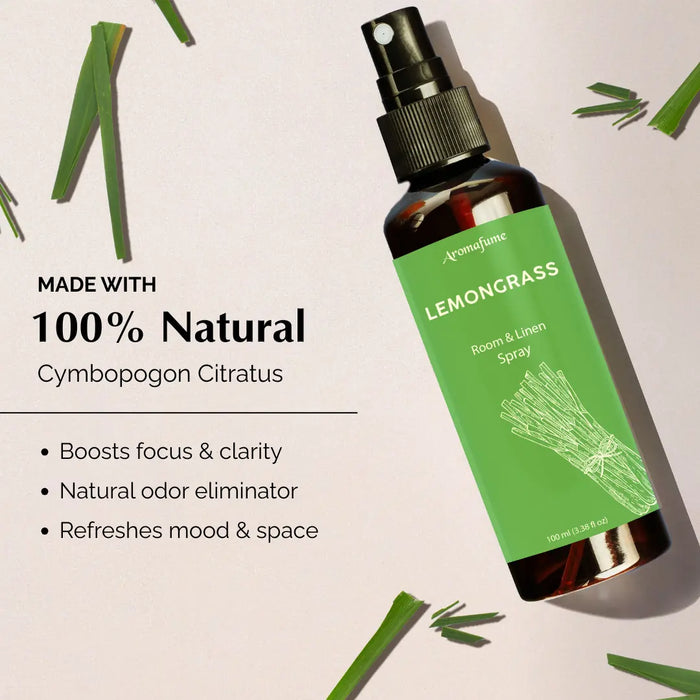 Bergamot & Lemongrass Room & Linen Mist Duo