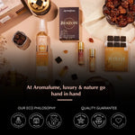 Aromafume Luxury Nature go hand in hand ethically sourced sustainably vegan cruelty free pure and natural crafted in small batches handmade with love