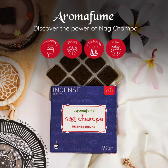 Nag Champa incense for relaxation, meditation, yoga and prayer