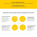 Balance your Solar Plexus Chakra by exercising, doing yoga, connecting with nature, journaling and more.