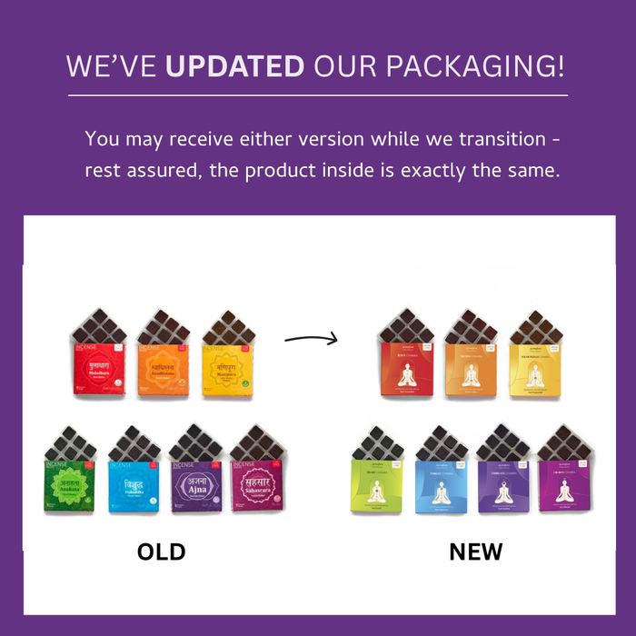 7 Chakra Incense Bricks Refill Pack