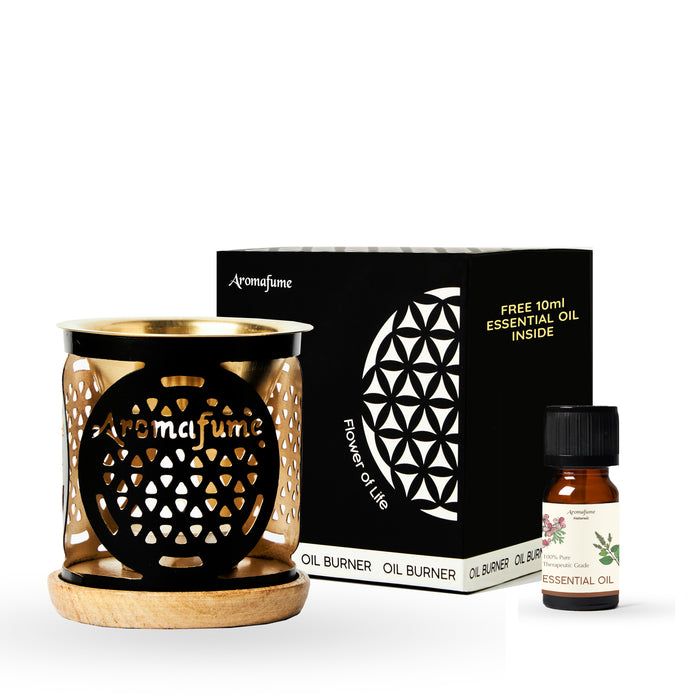 Flower of Life Oil Burner