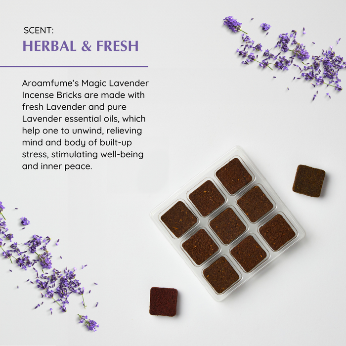 Magic Lavender Incense Bricks - Refill