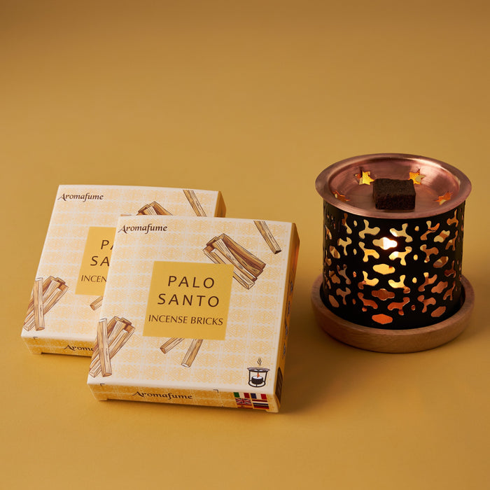 Palo Santo Incense Bricks & Burner Set