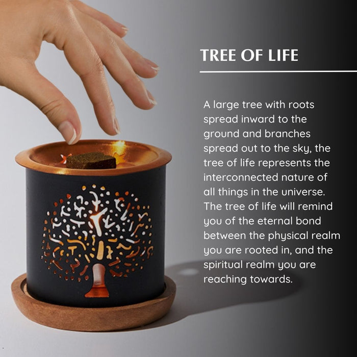 Tree of Life Incense Brick Burner