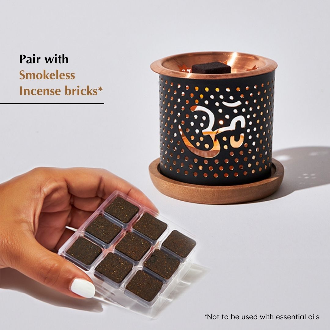 Om Incense Brick Burner
